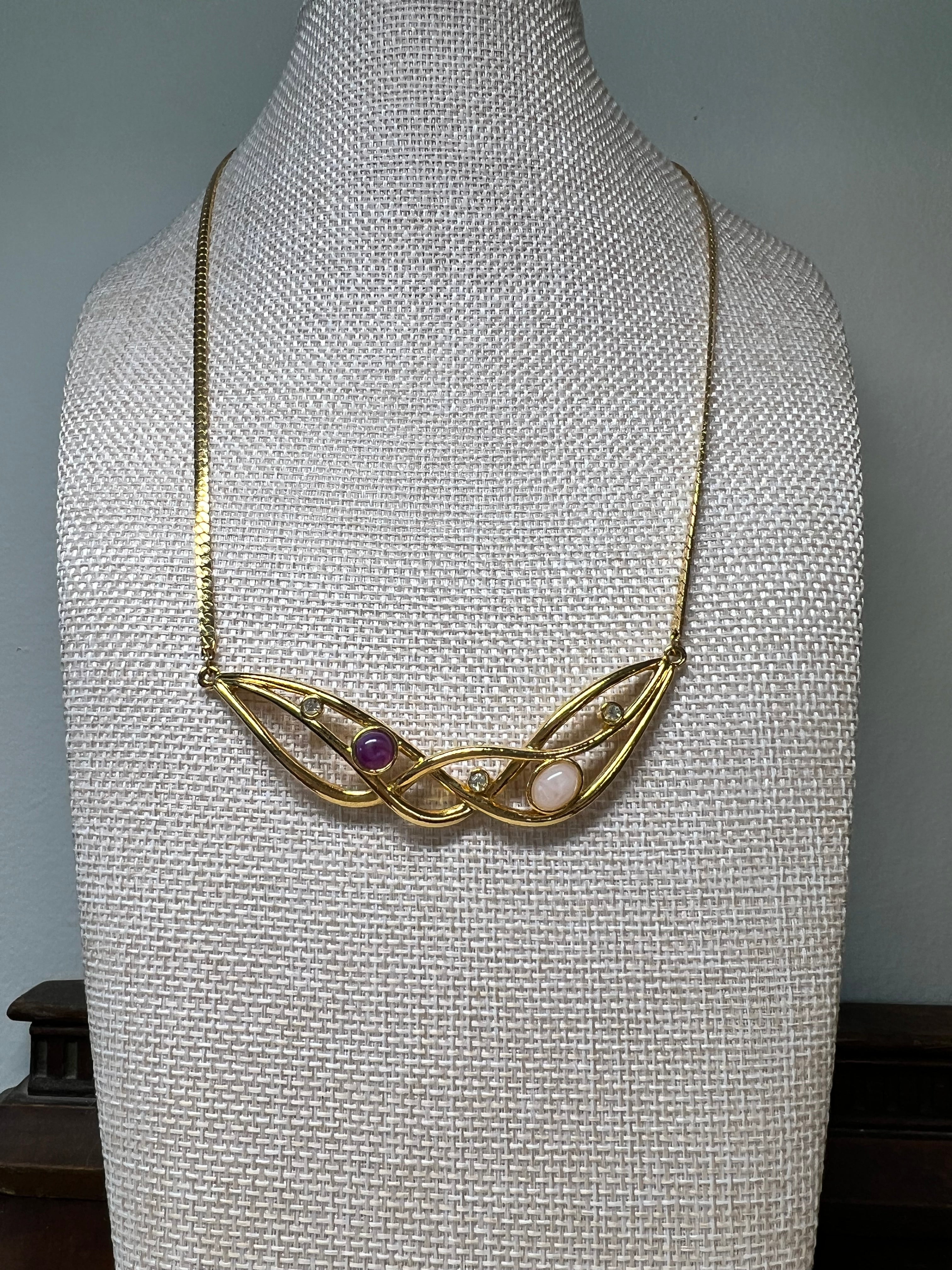 Vintage 90s Avon Jewelesque Pastels necklace
