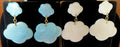 Vintage 1980s Avon Cloud Earrings