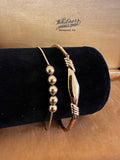 Pair of vintage 80s Monet chain bracelets
