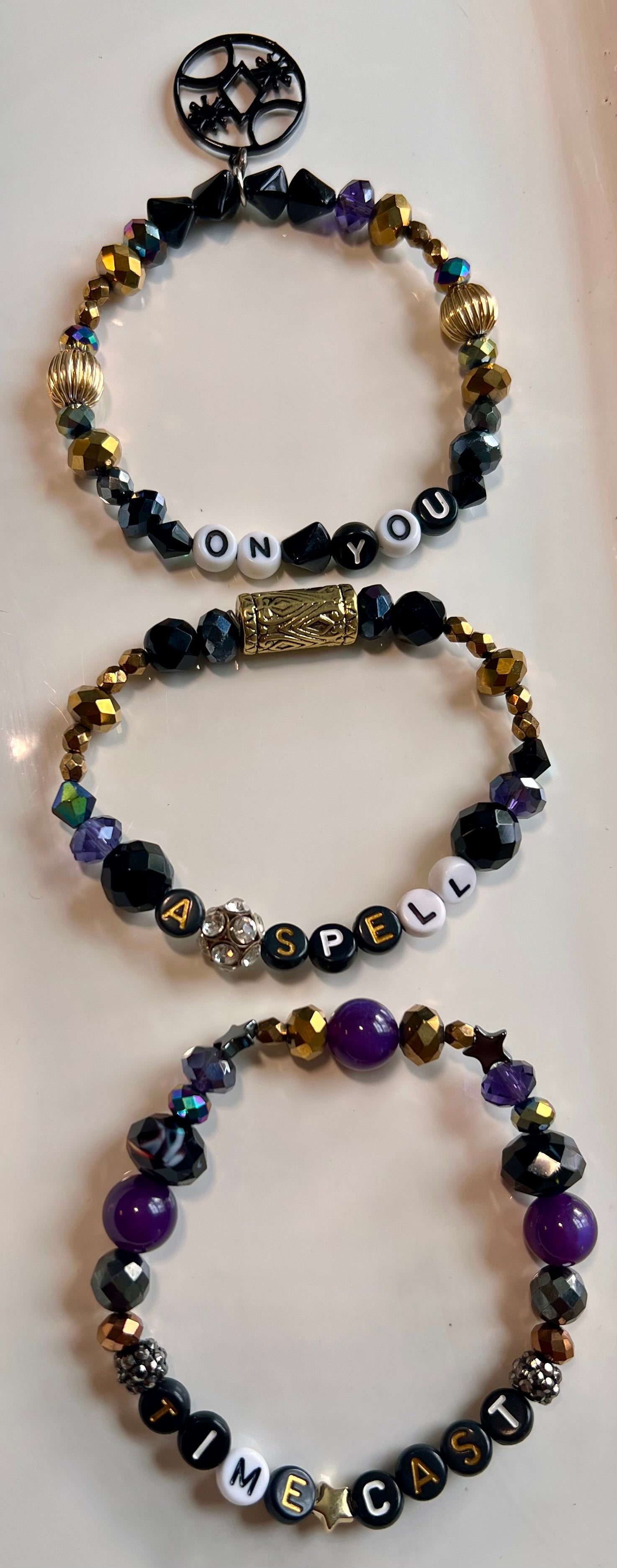 Silver Springs bracelet stack