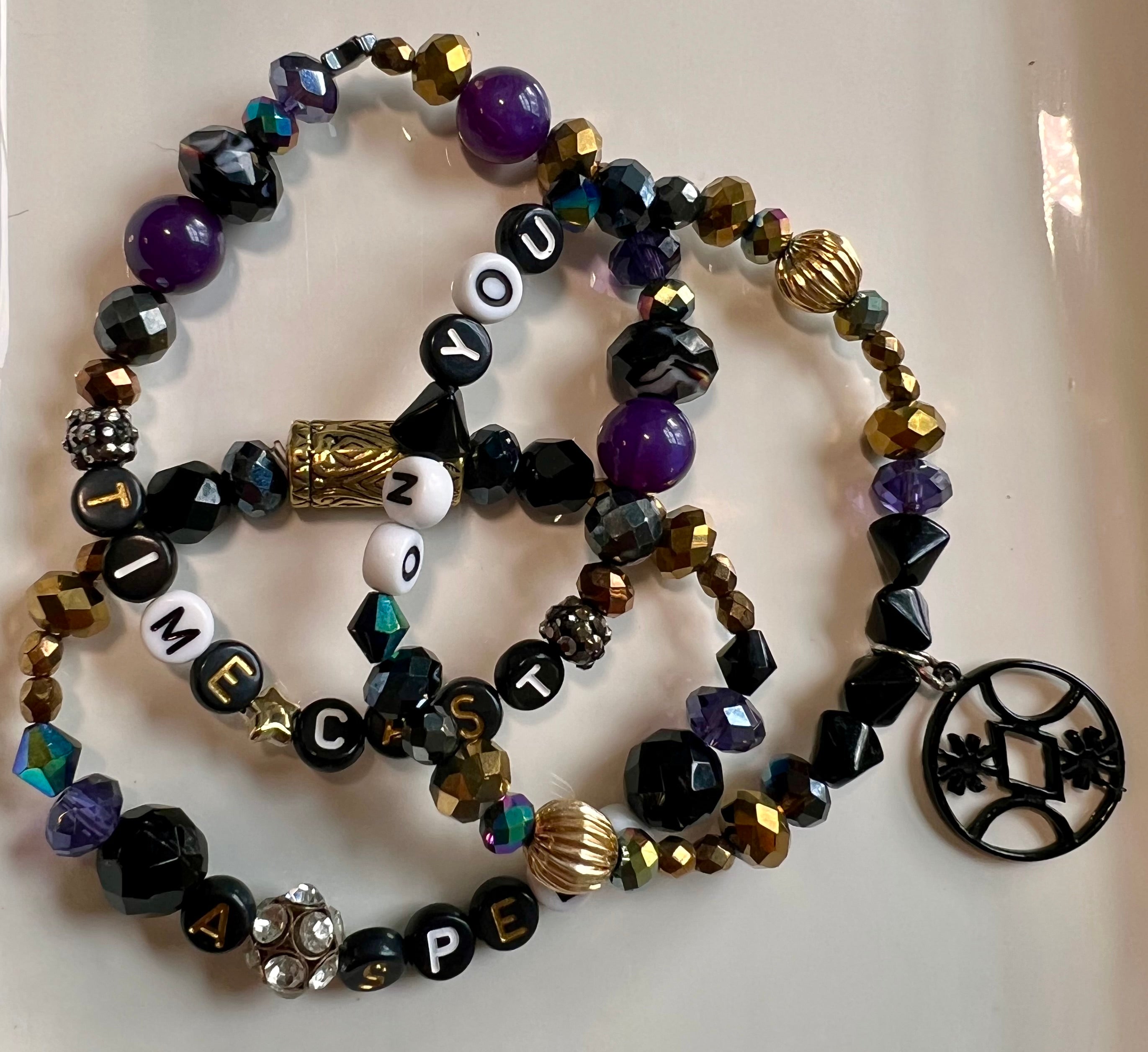 Silver Springs bracelet stack